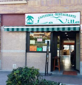 Cafetería Restaurante La Villa, menús caseros en Arroyomolinos