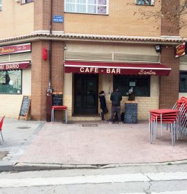 Café Bar Santos menús caseros en Móstoles